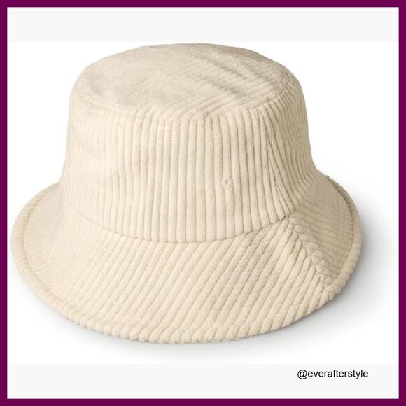 Corduroy Bucket Hat Adjustable Soft Lightweight Outdoor Sun Protection main image 4